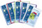 Exacompta - Réf. 5799E - 1 Protège-documents Kreacover Chromaline - 100 pochettes cristal lisse - 200 vues - pour A4 - dim 24 x 32 cm - couverture en polypro semi-rigide - 5 couleurs aléatoires