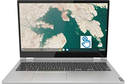 Lenovo C340 Écran tactile FHD rétroéclairé à LED 2 en 1 pour Chromebook, Intel Pentium Gold 4417U, mémoire flash eMMC de 4 Go, mémoire flash eMMC 64 Go, sans fil, Bluetooth, USB 3.1 Type C, webcam