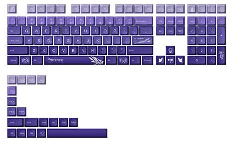 AKKO Provence Lavender Keycap Set - JDA Tastenprofil