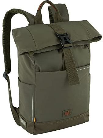 camel active City Herren Rucksack Backpack, 25 L Grün