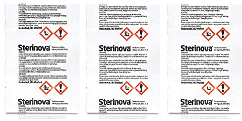 JB White Puritabs Sterinova 18x Wasser Rudergerät Tabletten gegen Algen, extra konzentriert, Chlortabletten zB geeignet für WaterRower, SportPlus, Skandika Wasserrudergerät (3 x 6)