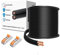 LEADTOPS 33FT 18/2 2x0.8mm² Landscape Lighting Wire 2 Conductor Low Voltage Extension Cable