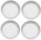 HOMSFOU 4 Stück Jar Sprout Deckel Sprossen-Set Keimgläser Mit Siebdeckel Sprießender Bildschirm Spitzen Deckel Von Bohnensprossengläsern Sprossenmacher Rostfreier Stahl Knospe Filter