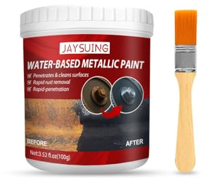 Mzshne Multifunktionales Auto-Metallic-Lack-Anti-Rost-Universal-Rost-Konverter-Gel mit Pinsel, geeignet für Automobile