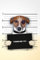 Terminplaner 2024: Hund mit Tafel Design Jahresplaner und Kalender von Januar bis Dezember 2024 - Organizer und Zeitplaner für 1 Jahr