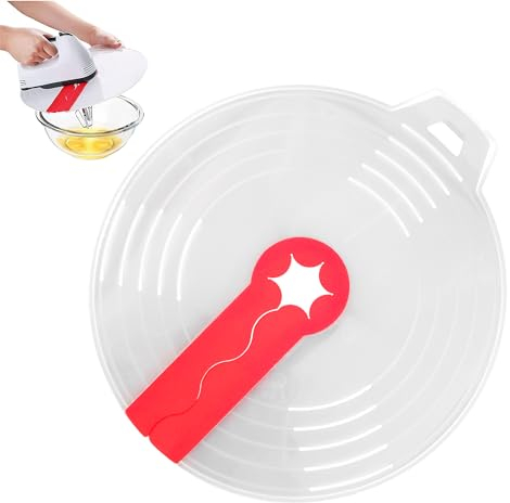 Tapa Antisalpicaduras Sarten, Antisalpicaduras Tapa de Silicona, Protector Contra Salpicaduras Huevos, Protector Contra Salpicaduras de Cocina,Utensilios de Cocina