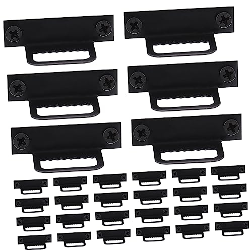 WOONEKY 100stücke Bilderrahmen Aufhänger Robuste Haken Für Wandmontage Für Bilderrahmen Uhren Und Dekorative Malereien Mit Doppeltem Schraubenloch Nicht Leicht Abfallend