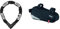 ABUS Kettenschloss CityChain 1010 – Fahrradschloss aus gehärtetem Stahl Sicherheitslevel 12 – 170 cm – Schwarz & Fahrradtasche Oryde ST 2200 - Rahmentasche mit Klettbandverschluss