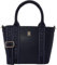 Tommy Hilfiger Damen Tote Bag Tasche Mini Logotape Klein, Blau (Space Blue), Einheitsgröße