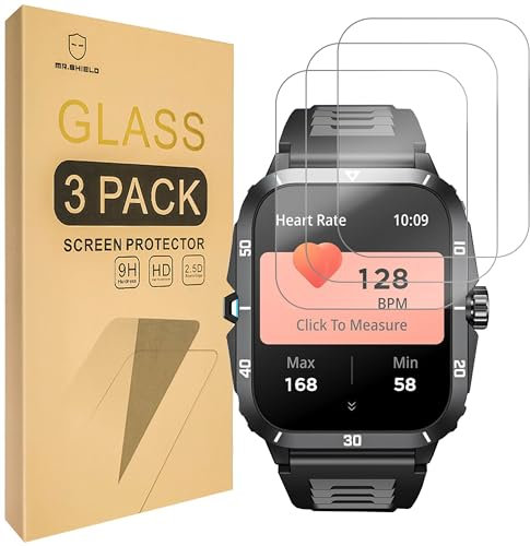 Mr.Shield Pellicola Protettiva per NONGAMX,niizero,KLOGIPOW,PAKRYS KT71 Vetro Temperato [9H Durezza] [3 Pezzi] Protezione Schermo Senza Bolle