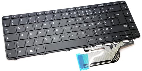 Clavier FRANÇAIS AZERTY HP PROBOOK 430 G3 / 430 G4 / 440 G3 / 440 G4 / 445 G3 / 640 G2 / 640 G3 / 645 G2 / 645 G3 - SG-81510-2FA - 840801-051
