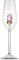 BYYLECL 3D Rose Clear Wine Goblet, Rose Champagne Glass with Rose Inside Wine Glasses, Wedding Flutes Glasses for Catering, Weddings, Parties, Bars, Family Reunions 220ml