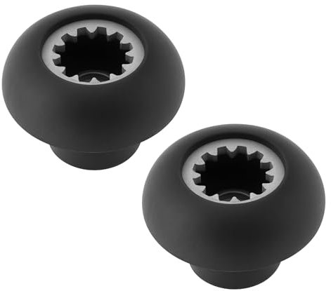 EMSea 2 Piezas Base Transmisión Licuadora Casquillo Transmisión Acero Inoxidable 2,1 X 2,7 Cm Acoplamiento Engranajes Piezas Repuesto Mezcladoras Batidoras Licuadoras Leche Soja.