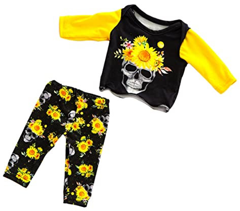 TOYANDONA 1 Satz Halloween-puppenkleidung Babypuppenkleidung Puppenkleidung Outfits Kleidung Für Puppe Stoff Black