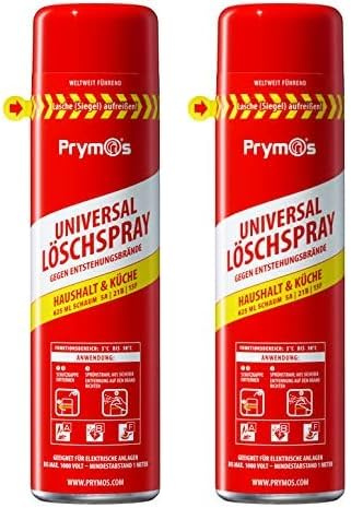 Prymos 631_21B Feuerlöscher-Spray Universal 5A/21B/15F (Packung mit 2)