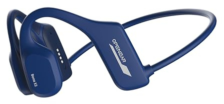Open Ear Bone X2 - Casco sportivo a conduzione ossea senza fili con microfono integrato, standard CE, blutetooth 5.4, impermeabilità IP68, RAM integrata 8 GB, completamente impermeabile per nuoto
