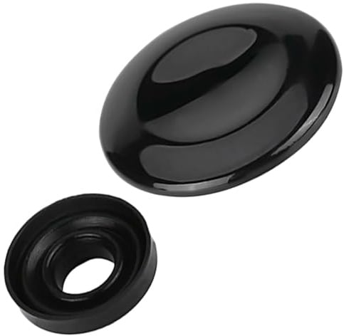 Kacepar Auto Joystick Mittelkonsole Tastenabdeckung kompatibel mit Audi Audi A4 / Q7 / S4 A5 2012-2015 8K0998068 8K0998068A 8K0998068 A glänzend schwarz