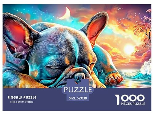 1000 Teile Puzzle 0_0 Puzzlespiele Kreative Unterhaltung Schwer Schwierig Gemaltes Bild Geschenke Für Frauen Männer Für Erwachseneund Kinder 52x38cm/1000pcs