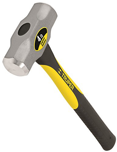 Truper 30927 4 Pound Engineer Hammer with 15-Inch Fiberglass Handle