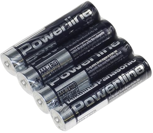 Panasonic Powerline Single-Use Battery AAA Alcalino 1,5 V - Pilas (Single-Use Battery, AAA, Alcalino, Cilíndrico, 1,5 V, 48 piezas