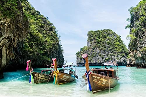 hansepuzzle 24458 - Thailand Puzzle 2000 Teile - Reisen Motiv mit hochwertiger Aufbewahrung: Kartonbox und wiederverschließbarem Beutel - Format 90 × 60 cm