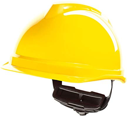 MSA V-Gard 520 Peakless Safety Helmet MSAGV9 Colour=Yellow