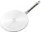 Heat Diffuser Induction Plate 9.45inch/24cm Stainless Steel for Gas Stove Glass Cooktop Induction Plate Adapter Induction Cooker Cooking Hob Range Pans…