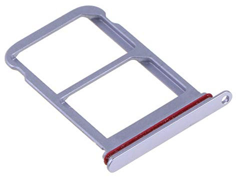 Cajón doble tarjeta SIM Nano morado (doble tarjeta SIM Nano) adaptador soporte bandeja chip para Huawei P20 Pro