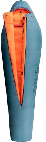 Mammut Winterschlafsack -5C Nautical - L, Daune, Polyester/Nylon, Unisex, Adult, Outdoor Enthusiasten