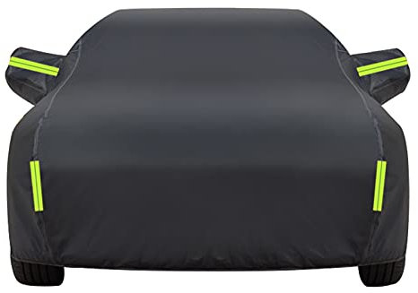 Autoabdeckung für Mercedes-Benz Marco Polo Auto Abdeckplane Sommer Draussen Atmungsaktive Staubdicht mit reflektierenden Streifen(Color:01,Size:Marco Polo)