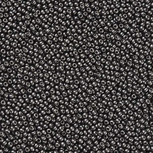 50g Rocailles Glasperlen ca. 2,3x1,5mm 1mm Bohrung Perlen Schmuck Farbwahl