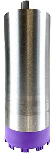 BoDi-TOOLS | Turbo-Diamantbohrkrone 1 1/4 Zoll, Nass&Trocken Kernbohrer Beton, 400mm Nutzlänge | Ø52mm+SDS Plus Adapter