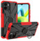LiuShan Coque pour Xiaomi Redmi A1,Antichoc Housse Protection Etui ave Anneau Rotation de 360 °Degres TPU Bumper Armor Protection Case pour Xiaomi Redmi A1 Smartphone,Rouge
