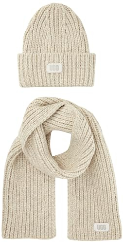 UGG Jungen K Grobstrick-Set, hellgrau, Einheitsgröße