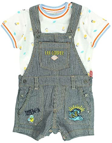 Disney LC11957 2SAC S1-12M Conjunto Blanco, 12 Niño, blanco