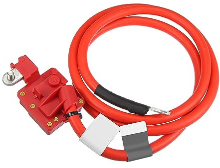 QUARKZMAN Auto Positivo Batteria Terminale Cavo, Compatibile per BMW 528i, Rosso