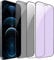 NWNK13 For iPhone 15 Pro Screen Protector Anti-Blue Light Filter [Anti Fingerprint ] Anti Scratch Full Coverage Tempered Glass Screen Film Edge to Edge Protection for iPhone 15 Pro [ 2 Pack ]