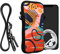 kwmobile Estuche de Neopreno Universal para Smartphone - Funda con Colgante y Cremallera para XXL - 7 - Diseño Colorido