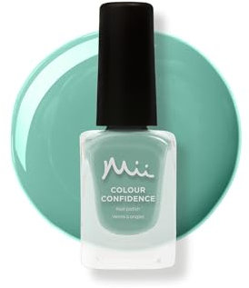 Mii Seafoam Green Quick Dry Long Lasting Nail Polish, 14ml