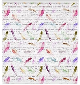 Estoralis | TEXTUREN | Doppelrollo Nacht und Tag | Bedrucktes Duo-Rollo | T-3125 | 130 x 180 cm. (Breite/Höhe) Stoffgröße 127 x 175 cm. | Rollos für Fenster und Türen