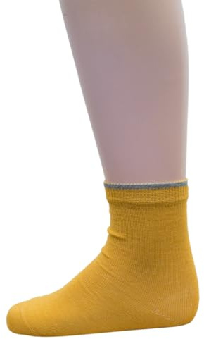Grödo, Leichte Kinder Wolle Socken Strümpfe, 80% Wolle, 18% Bio Baumwolle, 2% Elasthan