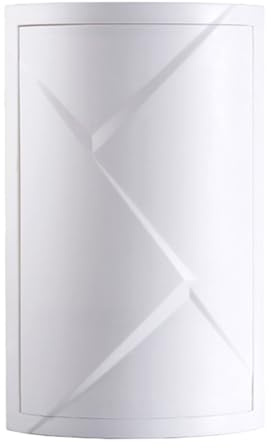 yeeplant Shampoo-Kosmetikschrank, einfach drehbar, staubdicht, spritzwassergeschützt, Kunststoff, Spind, Eck, Badezimmer