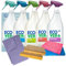 Cleaning Supplies Bundle With 5 x Ecover Cleaning Products (Bathroom, Oven & Hob, Limescale, Window & Glass and Multi-Action), 2 x Swedish Dishcloth, 2 x Sponge Scourers and 2 x Cellulose Sponge