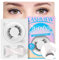 LASHVIEW Magnetische Wimpern, Magnet Wimpern Mit Zange Natürlicher Look 3D Magnetic Eyelashes, 1 Paar Wimpern Magnetische Ohne Kleber Einfach Zu Tragen Und Zu Entfernen (C03)