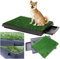 63 x 50 x 7cm Hundeklo Toilette Stubenrein - Perfekt für Welpen und ältere Hunde, Innen- und Außenbereich