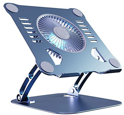 T628 Gaming Laptop Cooler Stand per W Grande Ventola di Aria Staffa di Raffreddamento Notebook Cooler Stand Regolabile Tablet Pad