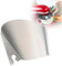 Stainless Steel Pouring Shield, Stand Mixer Pouring Shield, Replacement Pouring Chute Splash Guar, Medium Mixer Bowls Dishwasher Safe Splashguard, Splatter Guard with Double Fix Slots