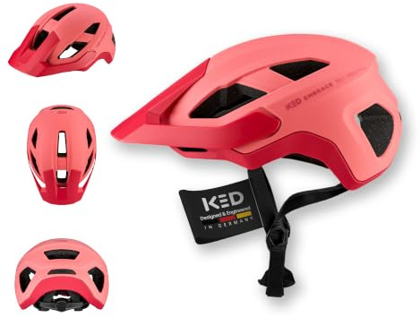 KED Embrace MU-1 Allround Helm Für City Trail Mit Verstellbarem Visier und Insektenschutznetz