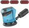 Cordless Random Orbital Sander,for Makita 18V Battery,New Upgrades Random Orbital Sander 125mm,with 6-Speed Settings (7000-15000 RPM) (No Battery)
