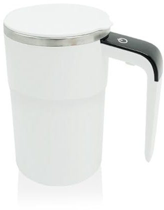 Tasse à café électrique à mélange automatique, 380 ml, rechargeable par USB, tasse magnétique avec affichage numérique pour thé et café